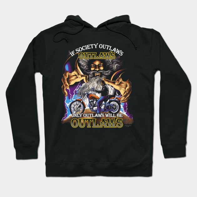 Outlaws Hoodie by TeenageStepdad